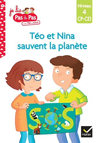 Je lis pas à pas avec téo et nina T.50 : Téo et Nina sauvent la planète