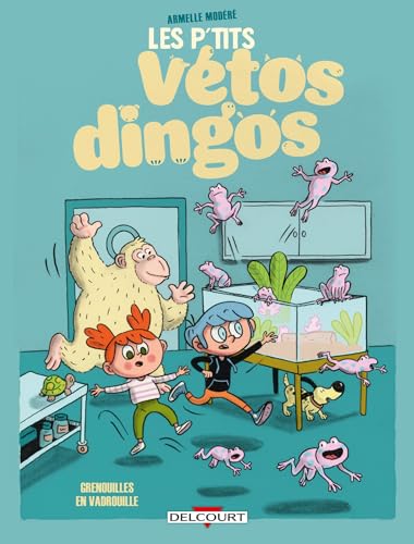 P'tits vétos dingos (Les) T.01 : Grenouilles en vadrouille